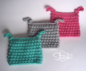 Welcoming New Stitch11 Baby - Free Crochet Pattern - Newborn Double Knot Beanie