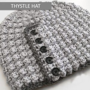 Thystle Beanie Crochet Pattern