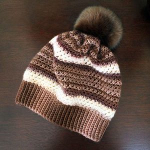 Woven Stitch Hat Crochet Pattern