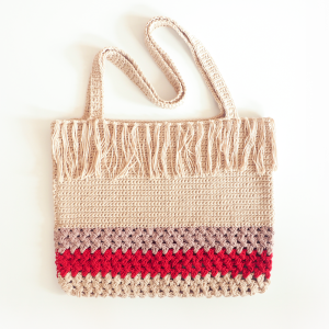 Fringe Shopping Bag Crochet Pattern