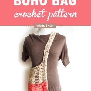 Colour Block Boho Bag Crochet Pattern