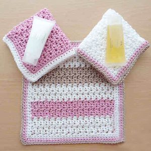 Bathroom Crochet Washcloth
