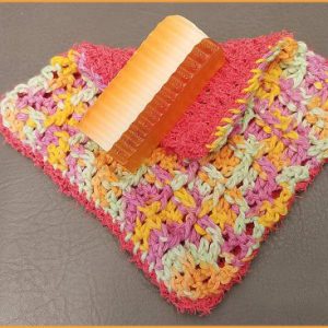 Dual Sided Washcloth Crochet