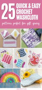 25 Quick and Easy Crochet Washcloth Patterns Perfect for Gift Giving