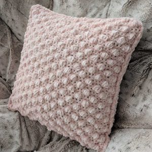 Crochet Puff Pillow