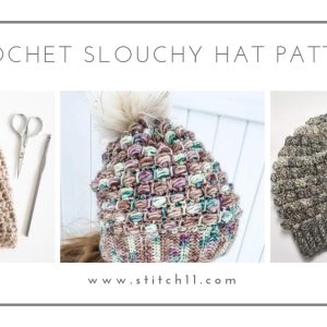 If you’re looking for a crochet hat pattern that suits your needs and looks great on everyone, the slouch beanie is perfect for you. #crochethatpattern #crochetslouchyhat #crochetpattern #crochetslouchbeanie