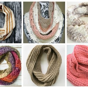 If you’re just learning how to crochet, a crochet infinity scarf will be your best friend. Take advantage of this and make one for the people you love. #CrochetInfinityScarf #ScarfCrochetPatterns #CrochetPatterns