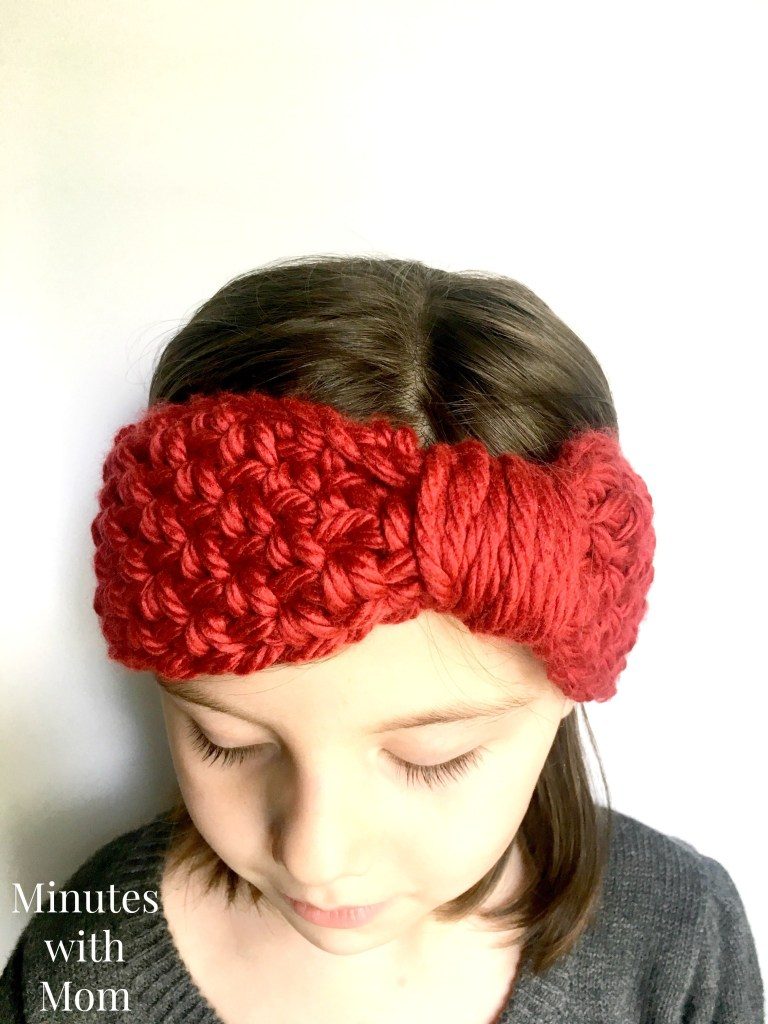 Chunky Crochet Ear Warmer - Check out these cute, versatile and functional crochet ear warmer patterns and get started on your stock before the cold sets in! #crochetearwarmerpatterns #crochetearwarmers #crochetpatterns