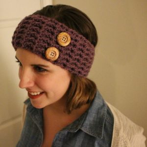 Cute Waffle Stitch Crochet Ear Warmer - Check out these cute, versatile and functional crochet ear warmer patterns and get started on your stock before the cold sets in! #crochetearwarmerpatterns #crochetearwarmers #crochetpatterns