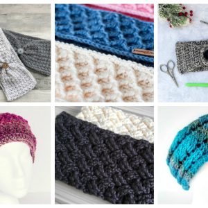 22 Cute Crochet Ear Warmers for Fall - Check out these cute, versatile and functional crochet ear warmer patterns and get started on your stock before the cold sets in! #crochetearwarmerpatterns #crochetearwarmers #crochetpatterns