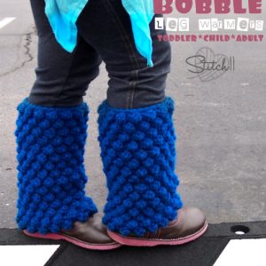 Bobble Leg Warmers - These 19 crochet leg warmers are just some of the comfiest ones we can find that you can do in a jiff! #crochetlegwarmers #crochetpatterns #freecrochetpatterns