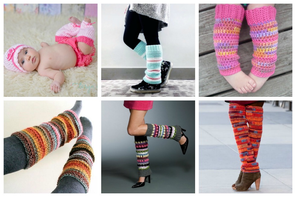 Peggy's Leg Warmers Crochet Pattern Download