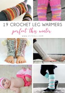 19 Crochet Leg Warmers Perfect This Winter - These 19 crochet leg warmers are just some of the comfiest ones we can find that you can do in a jiff!