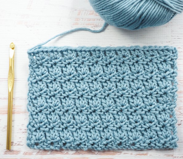 Primrose Crochet Stitch - These 20 unique crochet stitches may challenge you or even confound you for a moment, but tackling them and mastering them will be gratifying. #crochetstitches #uniquecrochetstitches