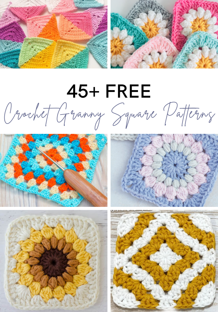 45+ Free Crochet Granny Square Patterns - Stitch11