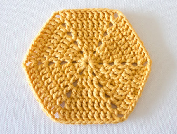 Crochet Granny Hexagon