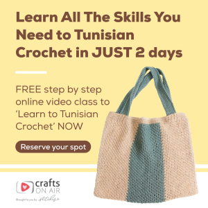 Tunisian Crochet On Demand ad