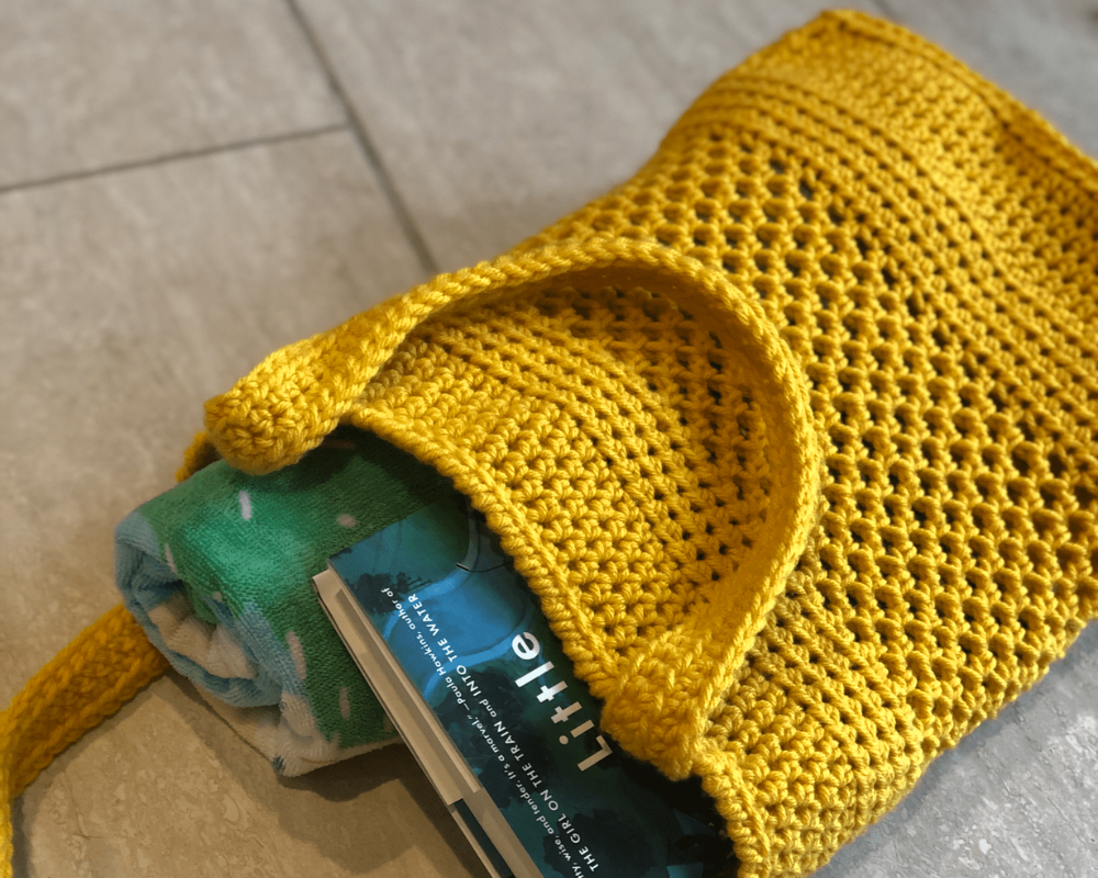 The Callie Carry-All Crochet Tote Bag