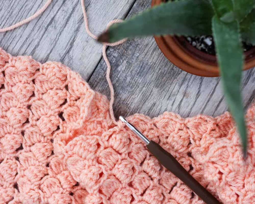 Side Saddle Crochet Stitch