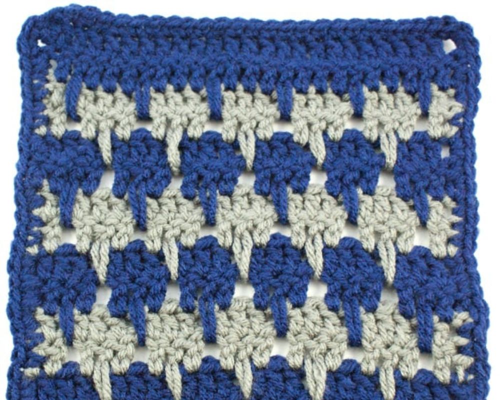 Larksfoot Crochet Stitch