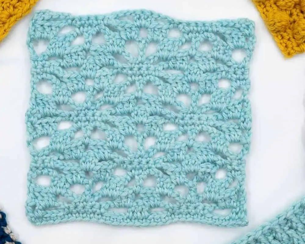 Spider Lace Crochet Stitch
