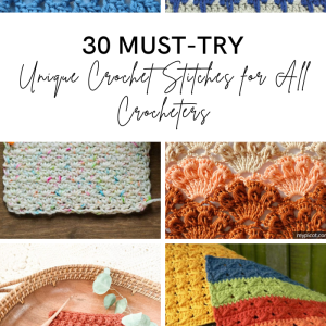 Unique Crochet Stitches