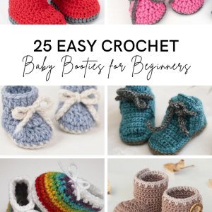 Crochet Baby Booties for Beginners