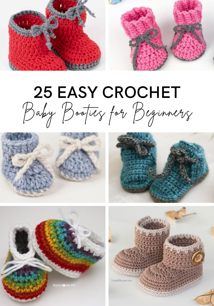 Crochet Baby Booties for Beginners