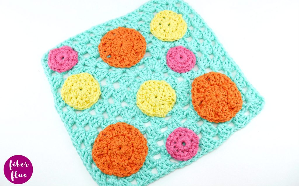 Connect the Dots Crochet Dishcloth