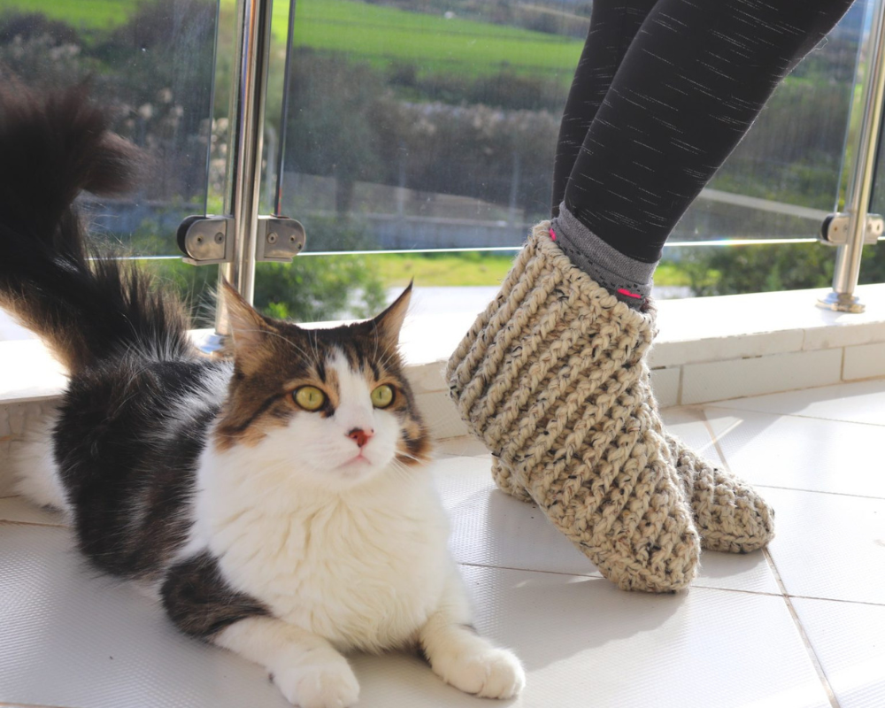 Crochet Beginner Boots/Slippers for Men and Women