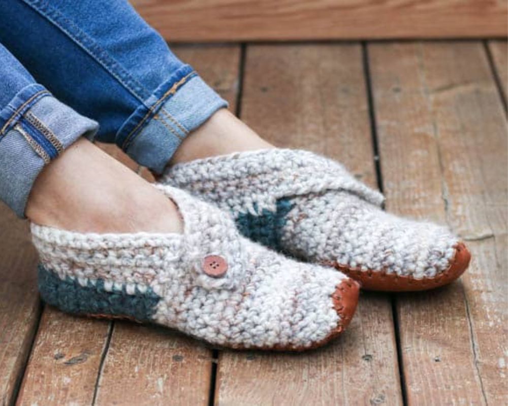 The Perfect Pair Crochet Slippers