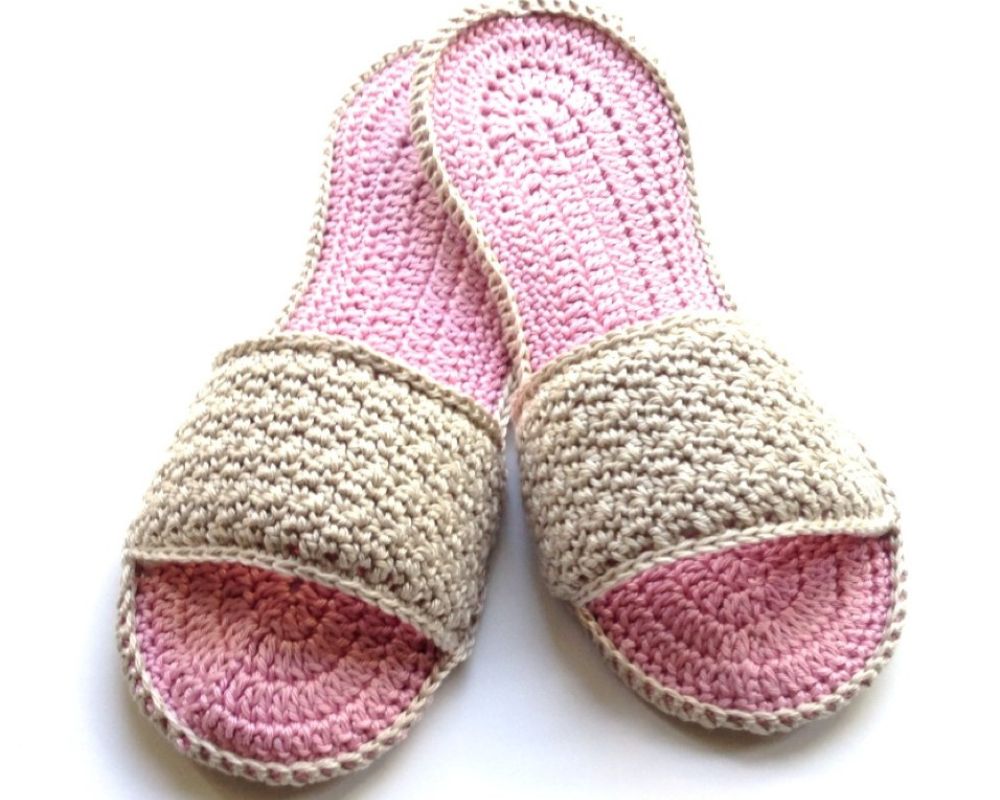 Mom’s Spa Crochet Slippers