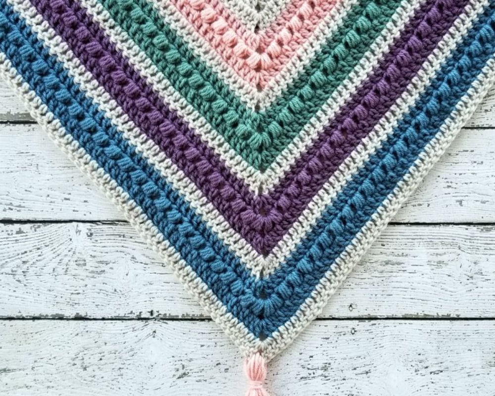 Crochet  Spring Shawl