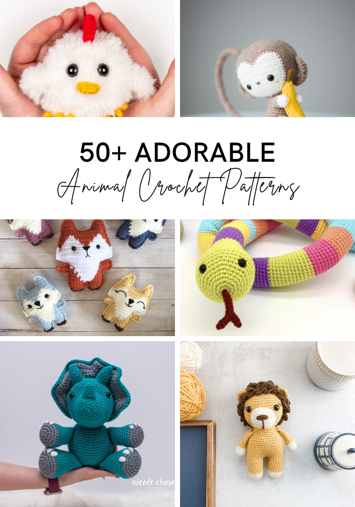 50+ Adorable Animal Crochet Patterns - Stitch11