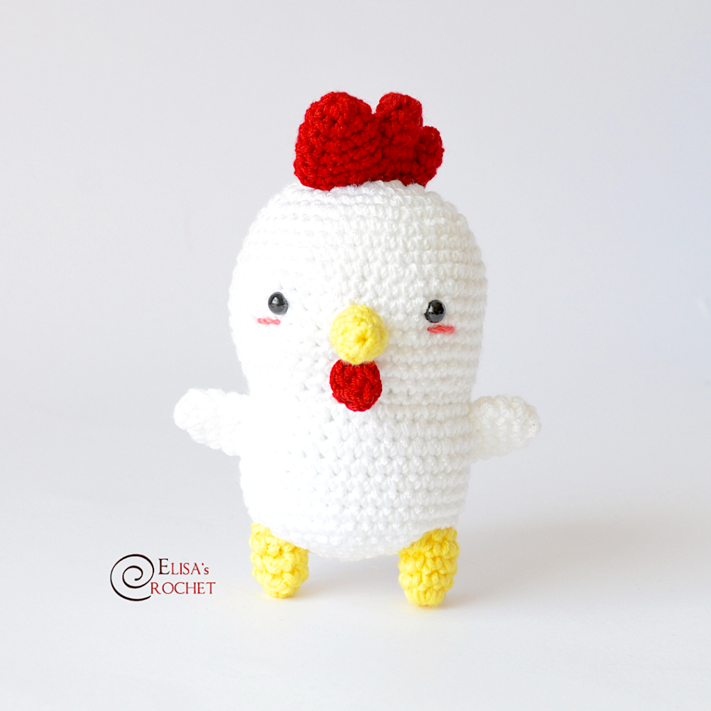 Baby Chicken Crochet Toy