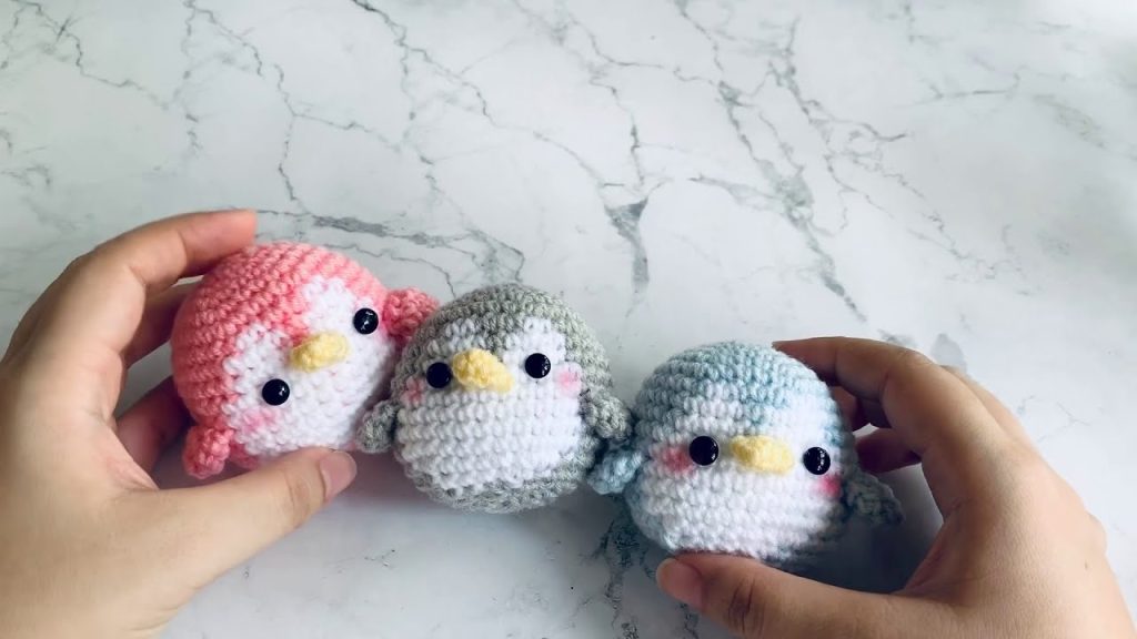 Baby Penguin Crochet Dolls