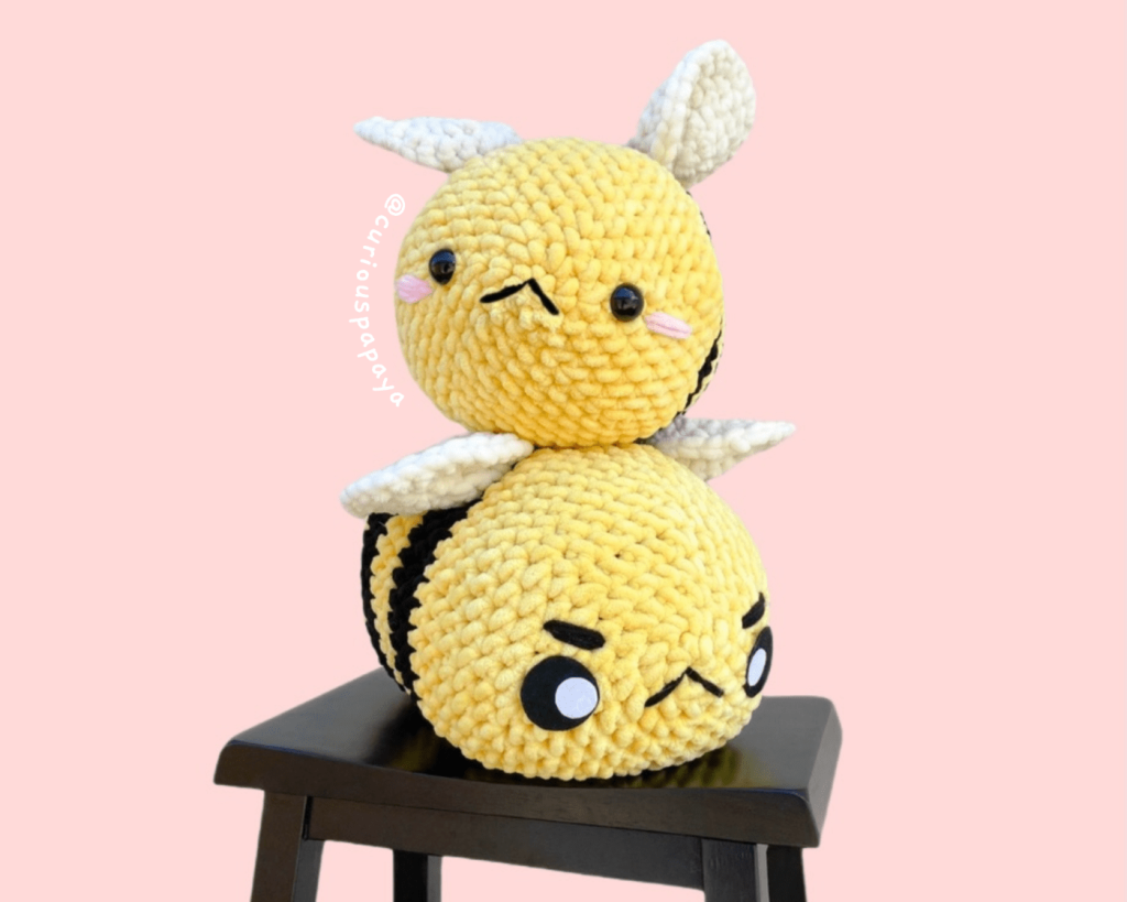 Jumbo the Bee Crochet Toy