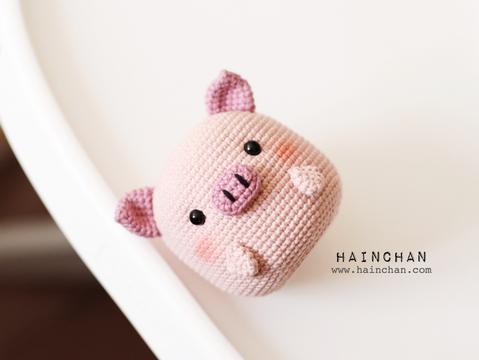 The Little Pig Crochet Toy