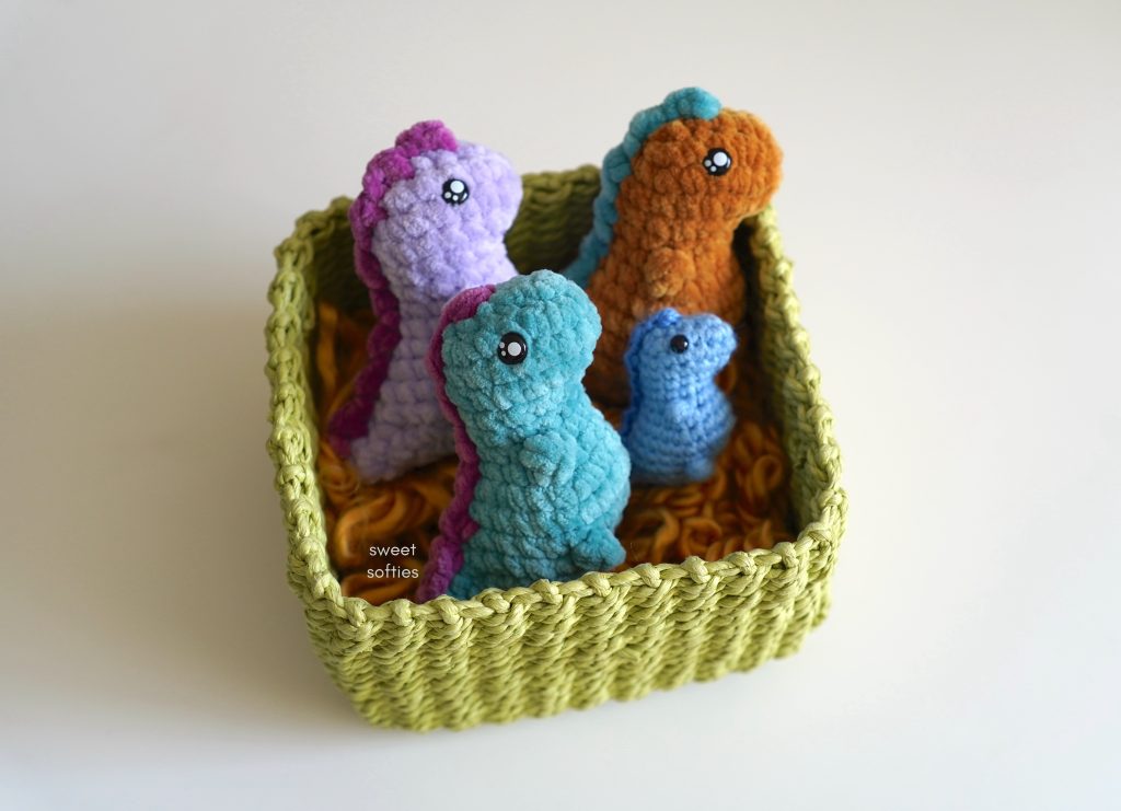 Tiny-Rex the Pocket Dino Crochet Toys