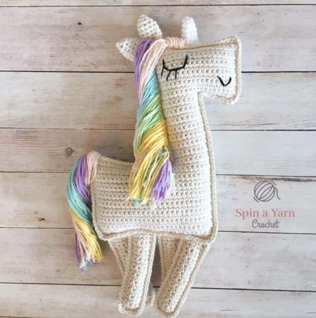 Crochet Ragdoll Unicorn

