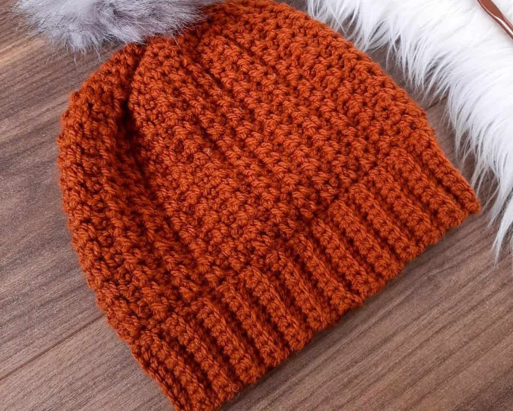 Ridge Walk Crochet Hat 