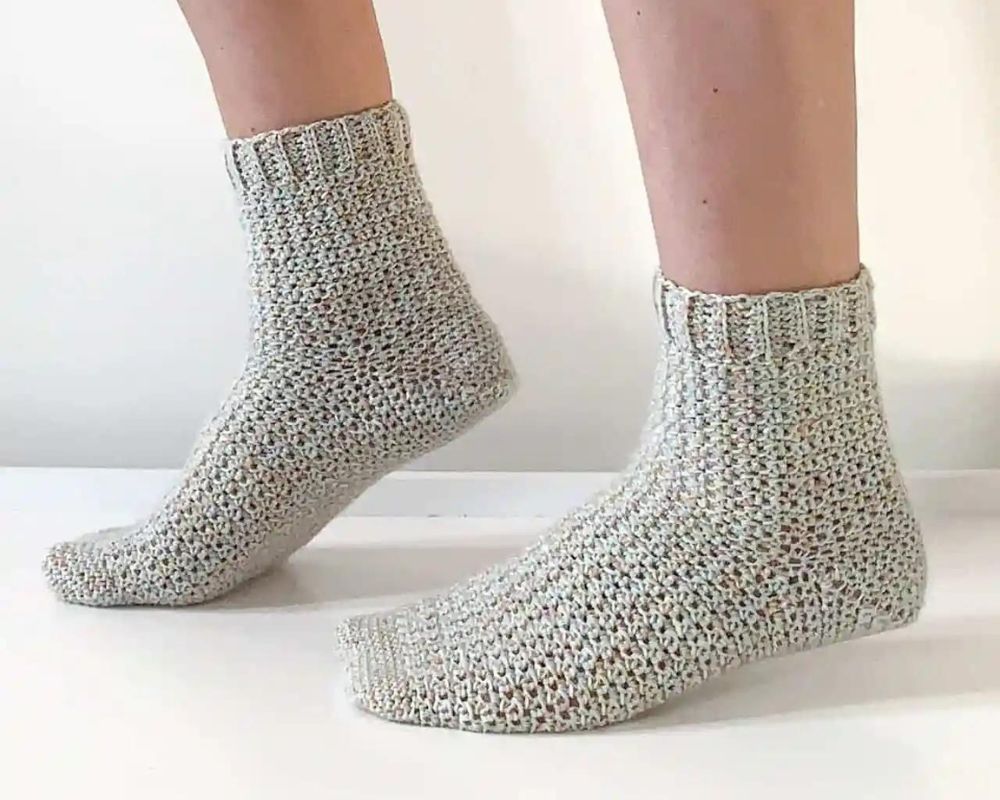 Step On Easy Crochet Socks 