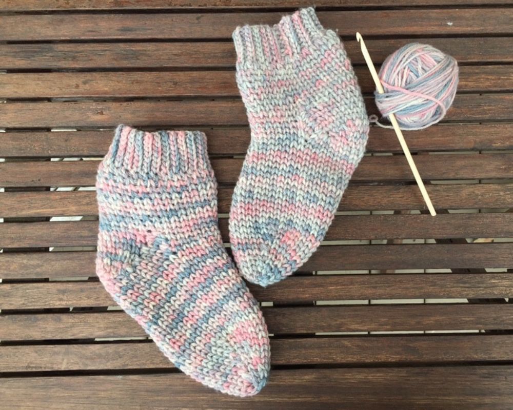 Cozy Cottage Crochet Socks 