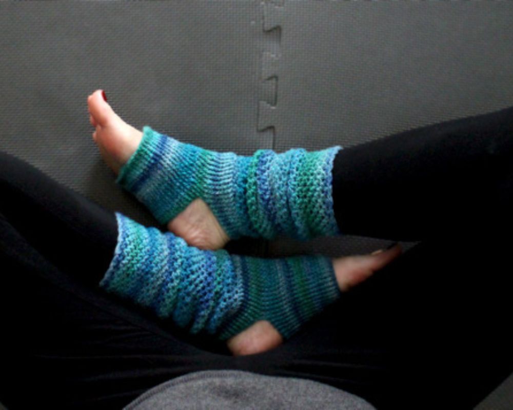 Crochet Yoga Socks 