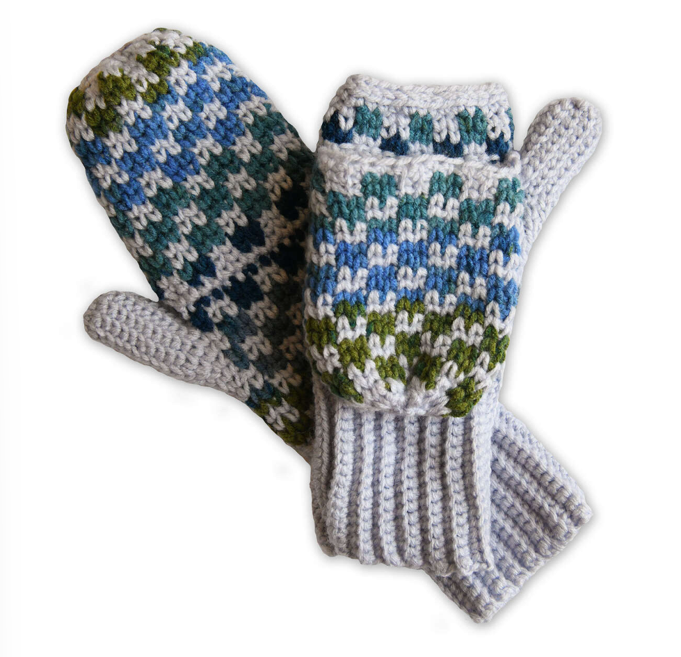 3-in-1 Crochet Hand Warmer 