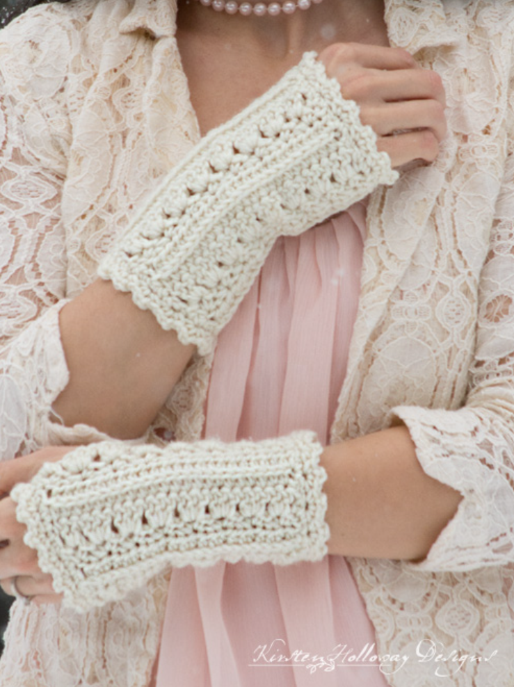 Primrose and Proper Crochet Fingerless Gloves