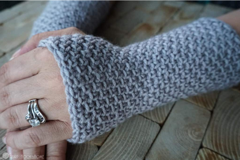 Crochet Texting Gloves