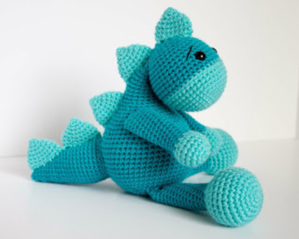 The Friendly Crochet 
Dinosaur